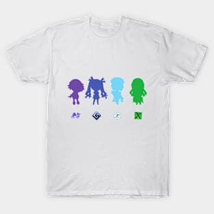 Hyperdimension Neptunia Four Goddesses T-Shirt